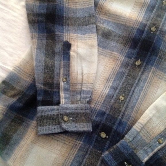 Reiss Frey Men's Large Multicolor Long Sleeve Wool & Polyester Shirt - NWT - Picture 8 of 9